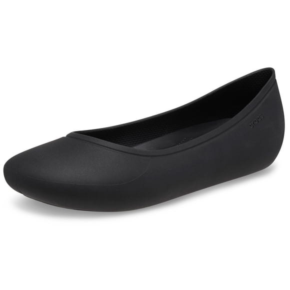 Sandalia Crocs Brooklyn Flat Negra Talla 7 M