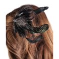 thumbnail image 3 of Western Fashion 63052 Feather Hair Pin, Black & White, 3 of 6