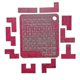 thumbnail image 5 of Compatible Withcalendar Puzzle Month + Day + Week Calendar Home Decorative(red), 5 of 5