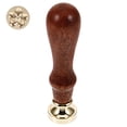 thumbnail image 2 of OUNONA Wax Seal Stamp Set with Wood Handle and Copper Seal, Wax Sealing Kit for Letters and Invitations, 2 of 7
