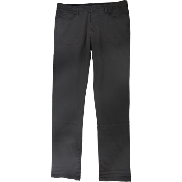 Rogue State Mens Solid Casual Trouser Pants slate 31x33