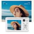 thumbnail image 3 of Cámara Digital 4K, Cámaras Vlogging De 48MP Para Fotografía Con Zoom 16X, Cámara Frontal Y Trasera, Antivibración, Cámara Compacta Con Cámara Dual, 3 of 7