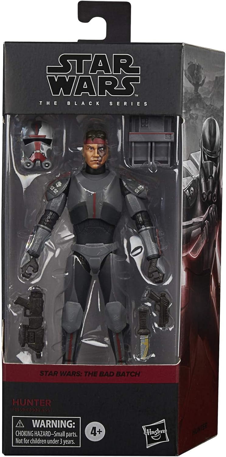 Star Wars The Black Series Bad Batch Clone Trooper Hunter 6-inch Action Figure