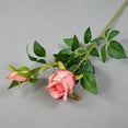 thumbnail image 5 of Artificial Rose Flowers Single Branch for Wedding Hall Decoration, Realistic Bulgarian Silk Roses for Home Garden, Long Stem Fake Flowers for Bridal Decor 25.6 X 2.4 Inches, An Artificial Flower, 5 of 9