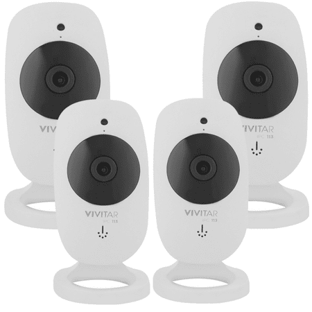 Security Video Capture - Four Vivitar IPC-113 Security Safe Home HD Capture Cameras
