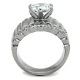 thumbnail image 3 of Womens Bold Diamond Ring, Bulky Diamond Engagement Ring, Solitaire Diamond Wedding Ring, Cocktail Diamond Partywear Ring, Wide Shank Band, 925 Sterling Silver, 2.4 Ct Simulated Diamond, 3 of 5