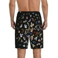thumbnail image 3 of Daiia Butterfly1 Mens Woven Stretch Pajama Short,Short Pajama Pants-XX-Large, 3 of 9