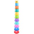 thumbnail image 3 of 11Pcs Stackable Cup Toy Roll Cups Kids Blocks Toy Kids Early Educational Toy, 3 of 8