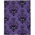 thumbnail image 5 of Flannel Fleece Bedding Blanket - 60"x80" Haunted Halloween Mansion - Grim Grinning Ghosts Anime Camp Throw Blanket for Baby Kids Boy Girls Men Women, 5 of 6