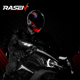 thumbnail image 4 of casco abatible para moto rasen payaso con lentes DOT fibra de vidrio negro XL, 4 of 9