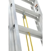 Louisville Ladder 16-Foot Aluminum Extension Ladder, 250-Pound Load Capacity, Type I, AE3216