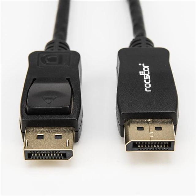 Rocstor Y10C238-B1 15 ft. DisplayPort 1.2 Cable - Black