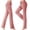 Watermelon Red, variant on Vivianyo HD Women's High Waist Drawstring Flare Yoga Pants, Casual Solid Color Bootcut Workout Leggings, Women's Army Green, Sizes S-3XL