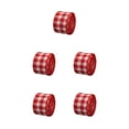 thumbnail image 2 of Monstrate Cintas de Navidad Decoración de fiesta conveniente Clásico Exquisito Envoltura de lujo Accesorios decorativos para celebración 8 Ancho 6cm 5piezas Monstrate CBP228335, 2 of 6