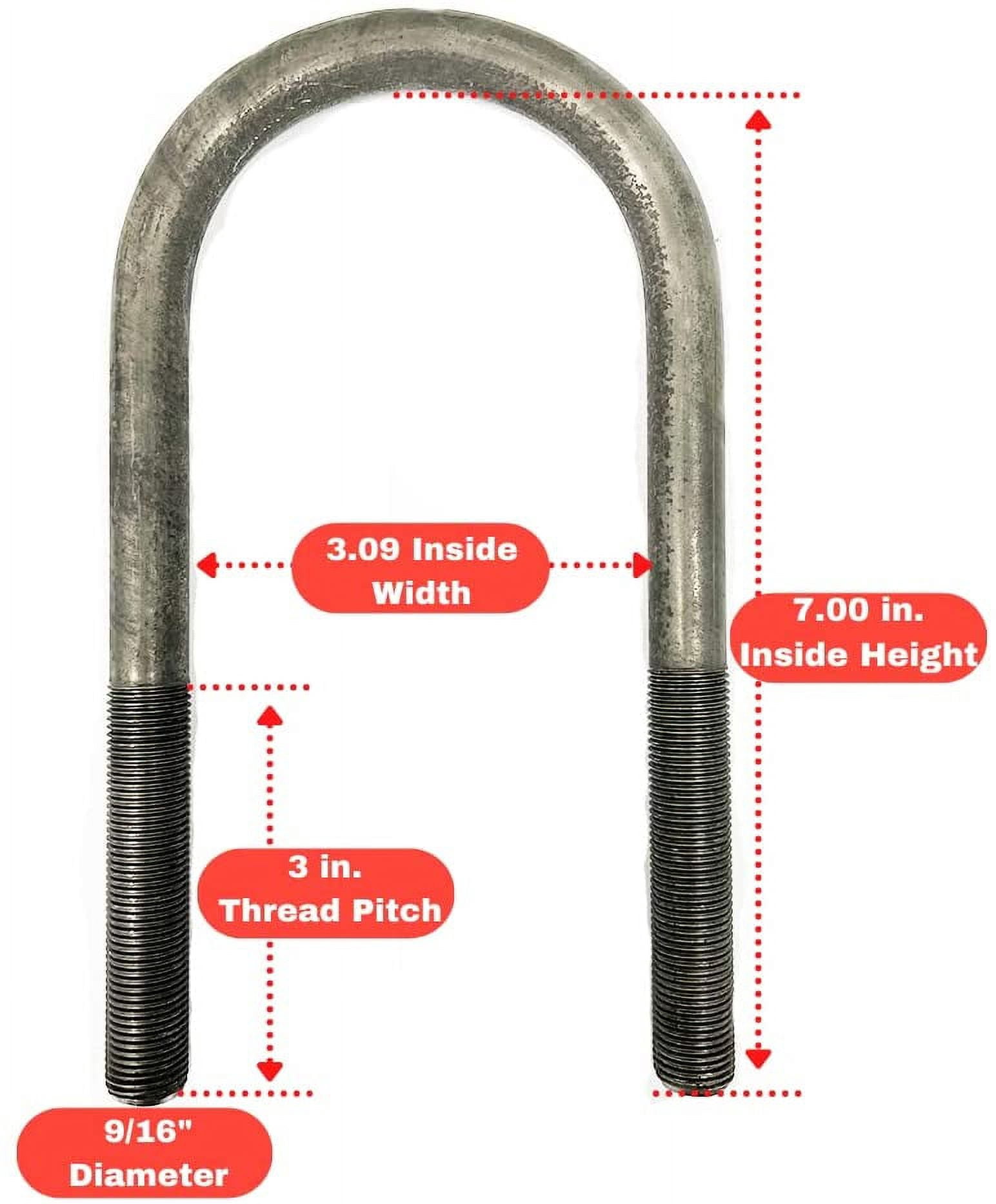 Southwest Wheel 4,400 lbs. Trailer Axle Suspension Kit (Leaf Springs, Hanger & U-Bolt kit)