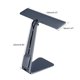 thumbnail image 3 of Lámpara de mesa plegable USB con sensor táctil LED luz de escritorio nocturno protección para los ojos gris, 3 of 8