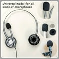 thumbnail image 5 of 15 Pcs Foam Mic Cover Set,Handheld Microphone Windscreen,Headset Microphone Sponge Cover for Lapel Mic,Artrylin Mini Foam Cover Protection for Variety Headset Microphone, 5 of 7