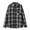 Mens Shirts Black, variant on Big and Tall Mens Hawaiian Shirt Plaid Button Down Long Sleeve with Pocket Casual Fall Tops Dad Gifts