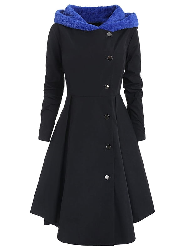 plus size womens winter swing coats