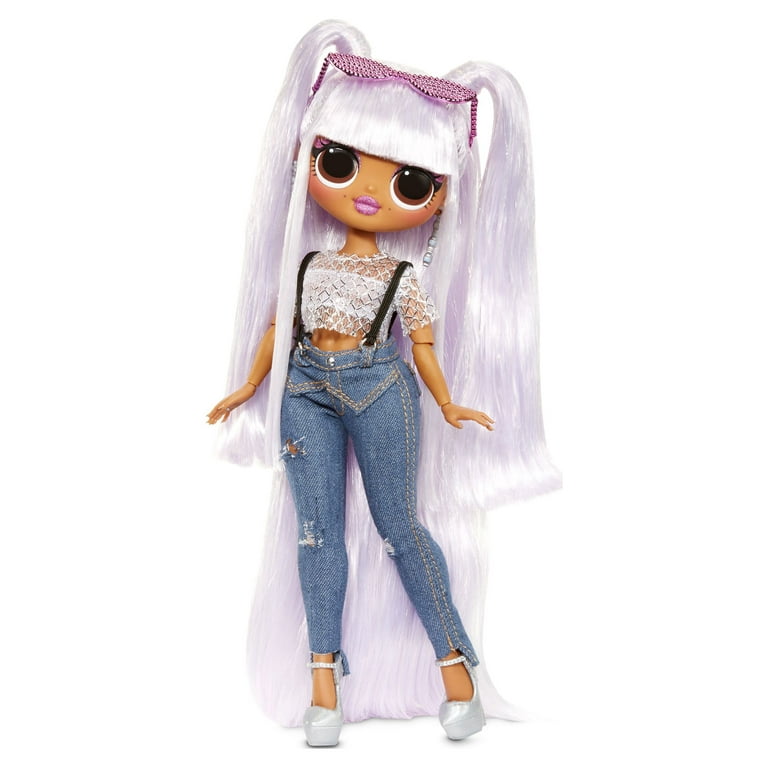 LOL Surprise OMG Remix Kitty K Fashion Doll – with 25 Surprises Including  Extra Outfit, Shoes, Hair Brush, Doll Stand, Lyric Magazine, and Record