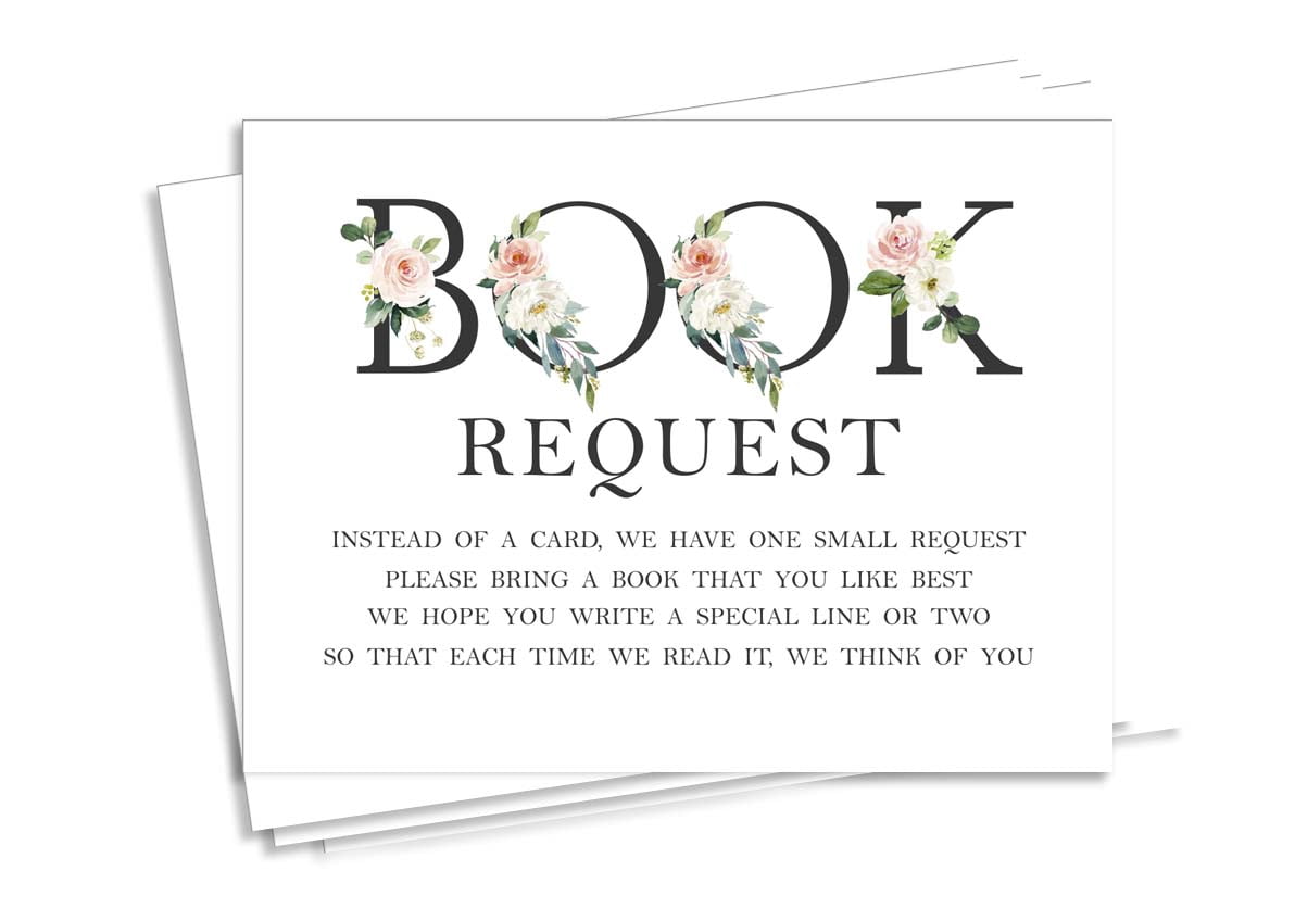 Inkdotpot 30 Books For Baby Shower Request Cards Bring A Book Instead Of A Card Oh Baby Gender Neutral Baby Shower Invitations Inserts Games