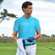 thumbnail image 3 of Fotbe Sky Blue Glitter Camiseta Polo de Golf para Hombre con Estampado – Camisa Deportiva Transpirable con Cuello Abotonado-Small, 3 of 6