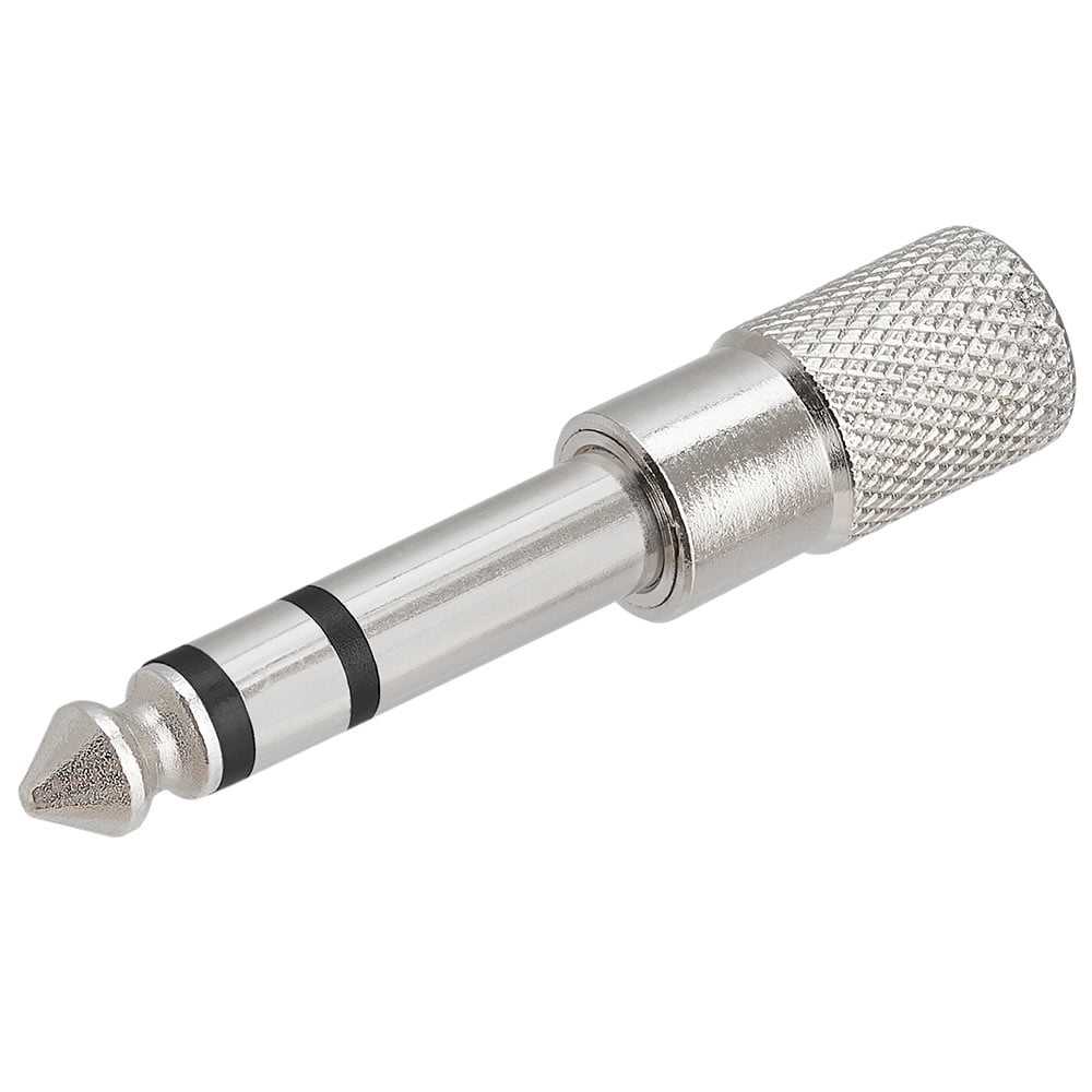 Cmple 6.35mm (1/4 Inch) Stereo Plug to 3.5mm Stereo Jack Adaptor