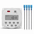 thumbnail image 1 of 1 Second Interval 12V Digital LCD Timer Switch Weekly Programmable Time Relay Programmer CN101S, 1 of 5