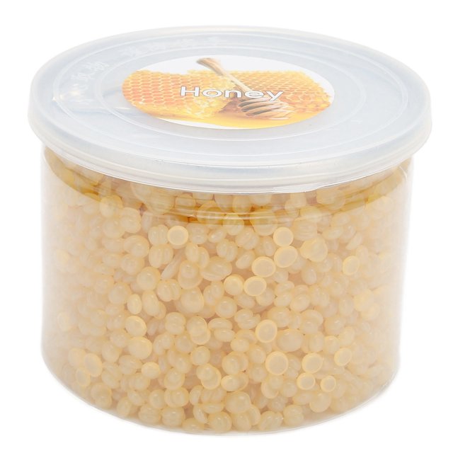 10.6 Oz Perlas de cera depilatoria Punto de fusión bajo Fuerte adherencia para depilación Miel