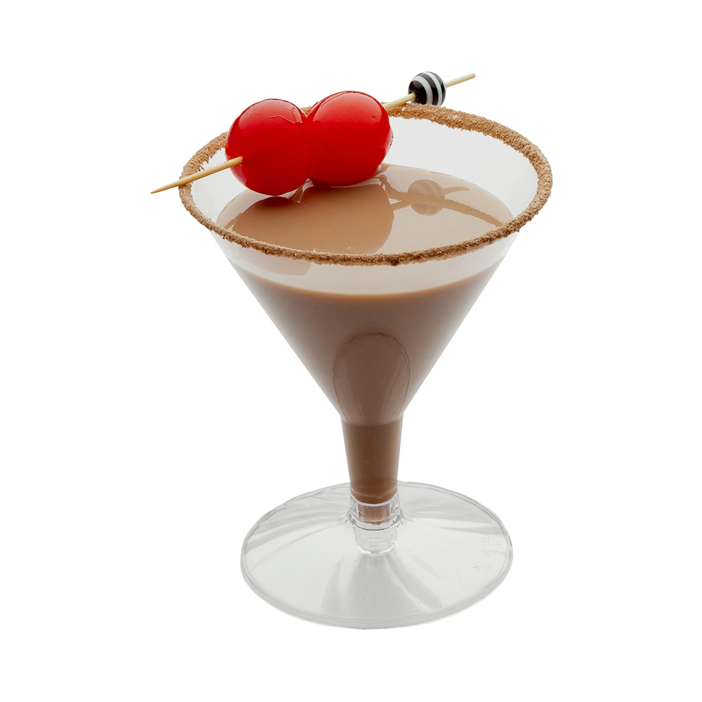 Plastic Martini Glass, Disposable Martini Glasses Crystal Clear