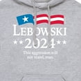 thumbnail image 3 of The Big Lebowski - Lebowski 2024 Presidential Candidate - Men's Pullover Hooded Fleece Sweatshirt, 3 of 5