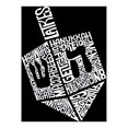 thumbnail image 2 of Hanukkah Dreidel - Women's Word Art T-Shirt, 2 of 2