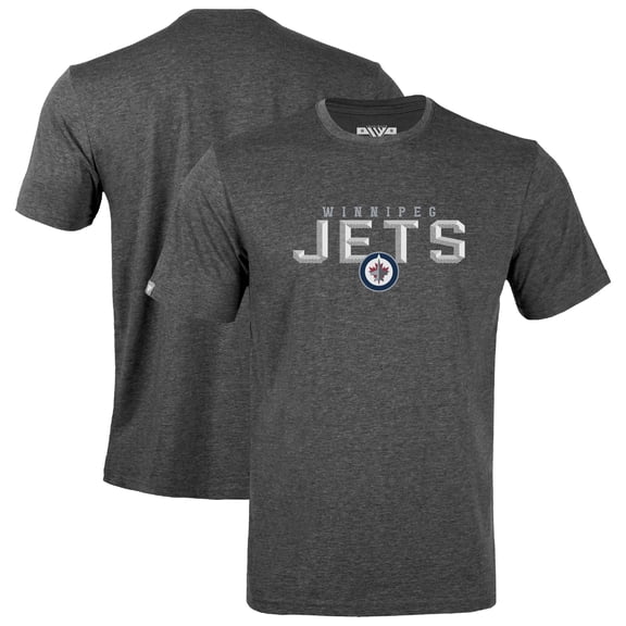 Men's Levelwear Gray Winnipeg Jets Richmond Carve T-Shirt
