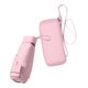 thumbnail image 5 of plegable compacto, resistente y moderno con correa para el hombro, ideal para viajes, senderismo, camping, playa y otras actividades al aire rosa, 5 of 10