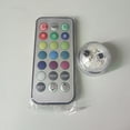 thumbnail image 4 of 10 mini luces LED sumergibles ALED LIGHT, lámpara subacuática, impermeable, RGB, multicolor, con 1 control remoto para piscina, estanque y agua., 4 of 4