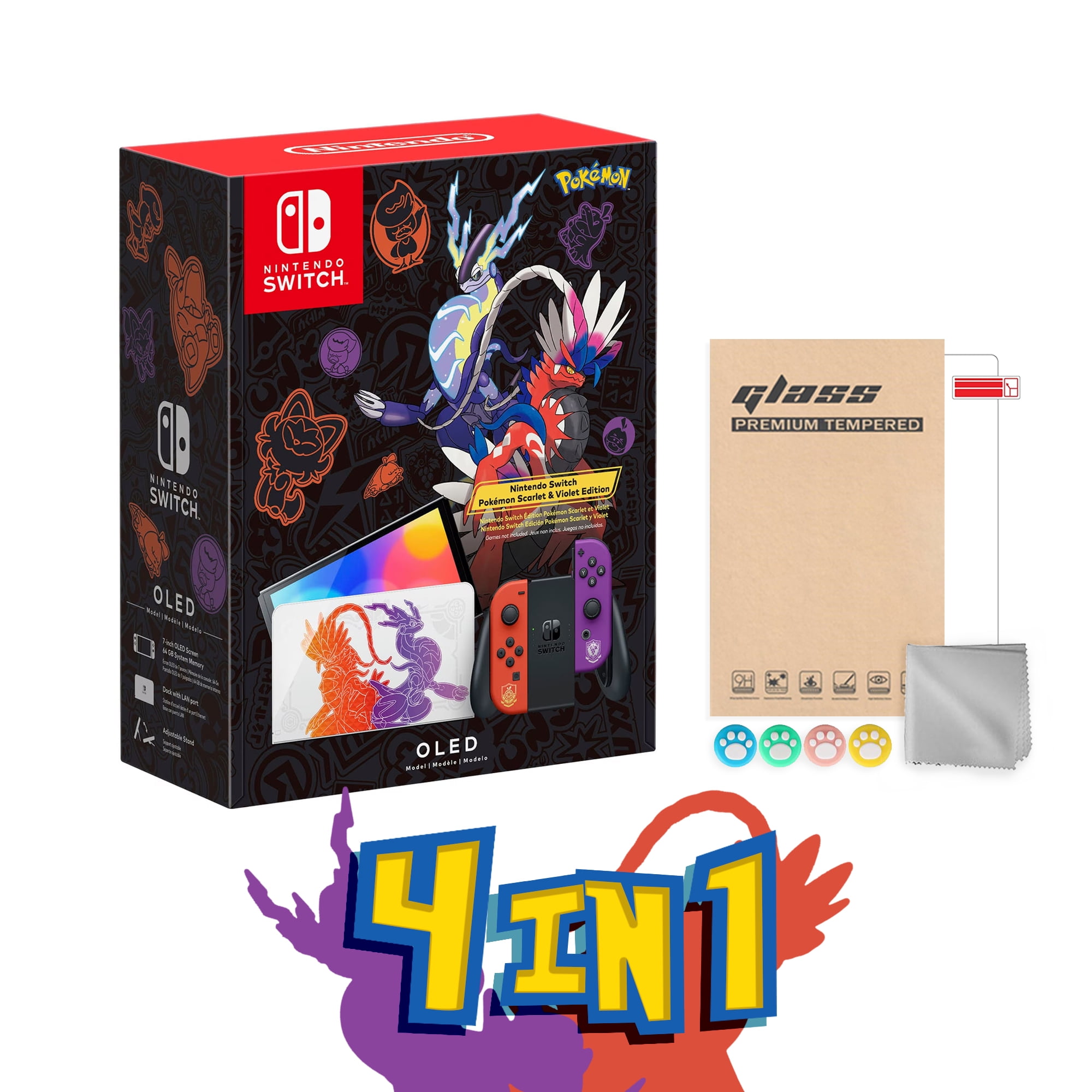 2022 Nintendo Switch OLED Model Pokemon Scarlet & Violet Limited