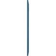 thumbnail image 4 of 15"W x 37"H Americraft Two Equal Flat Panel Exterior Real Wood Shutters (Per Pair), Sojourn Blue, 4 of 10