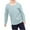 Sky Blue, variant on Juslio Girls Shirts Long Sleeve Round Neck Girls and Boys Shirts Casual Kids Clothing Fashion Tops