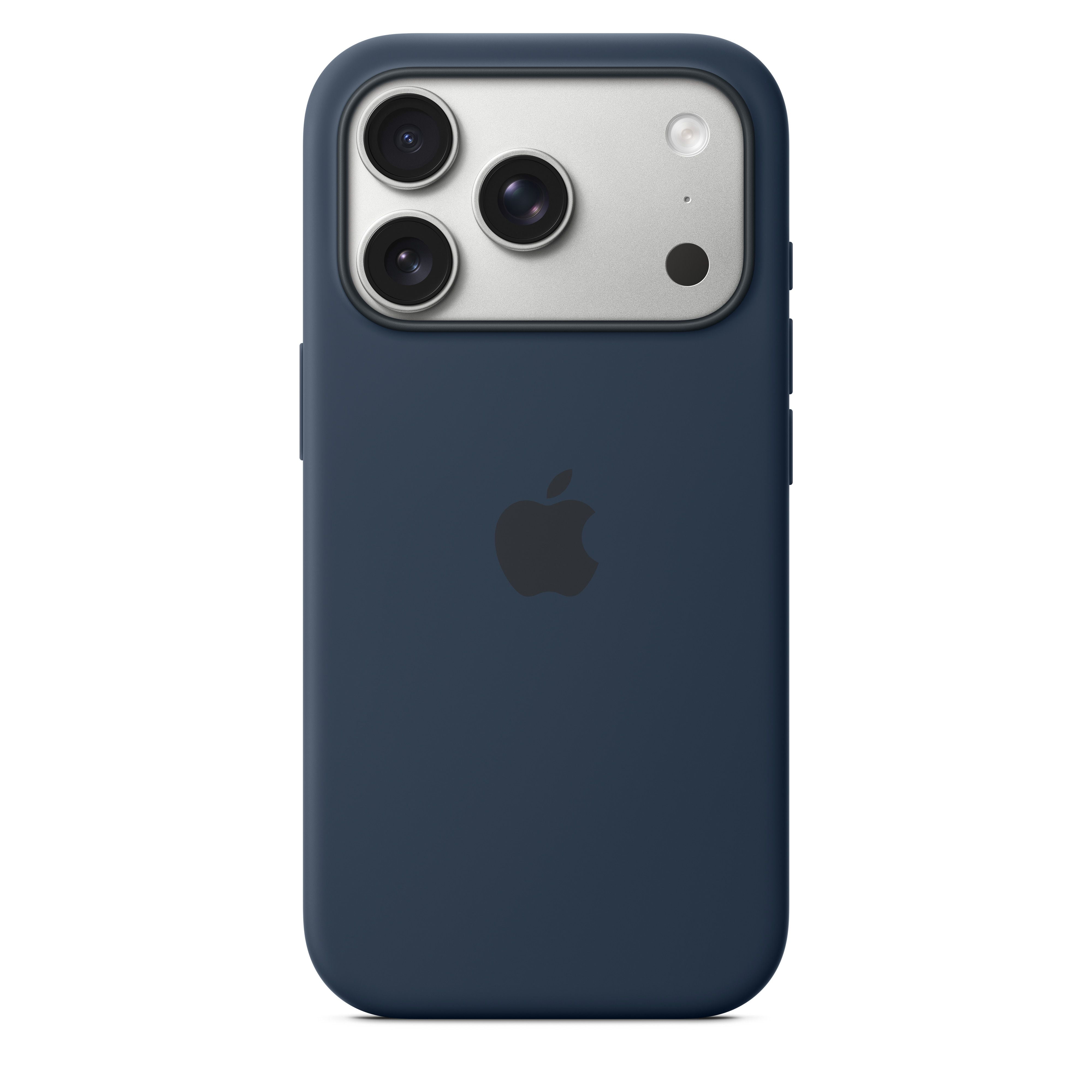 Apple iPhone 17 Pro Silicone Case with MagSafe – Midnight