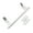 1pc, variant on 7430670 Plastic Fridge Handles Door Knobs Ergonomic Handle Part for Refrigerator Comfortable Grip and Stable Operate