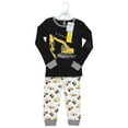 thumbnail image 2 of Hudson Baby Boy Cotton Pajama Set, Construction, 2 Toddler, 2 of 4
