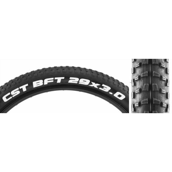 CST BFT Plus Tire 29 x 3.0 Clincher Wire Black Mountain Bike Mountain Bike