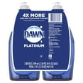 thumbnail image 7 of Dawn Platinum Dishwashing Dish Soap, Refreshing Rain, 2x24 fl oz, 7 of 7