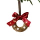 thumbnail image 1 of Decoraciones para festivales, decoración del hogar, adornos navideños de corona de tela tejida, lazos, decoración colgante con temática de renos para árbol de Navidad, escenas navideñas, decoración de, 1 of 2