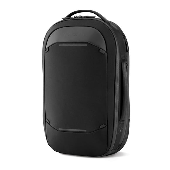 NOMATIC Navigator Premium Backpack - 15L w/ 6L Built-In Expansion - Water Resistant Anti Theft Backpack - Laptop Bag - Computer Backpack - Expandable Black Backpack