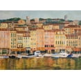 thumbnail image 2 of Green, Edith 32x25 White Modern Wood Framed Museum Art Print Titled - Cote D Azur, 2 of 4