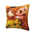 thumbnail image 2 of The Lion King Throw Pillow Cover Decoration Pillow Case Cushion Home Decor for Home Sofa Couch 24"x24", 2 of 7