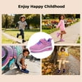 thumbnail image 6 of NRNHI Kids Shoes Boys and Girls Sneakers Athletic Running Tennis Shoes Breathable Sport Walking Shoes (Pink Size 12 Child), 6 of 6