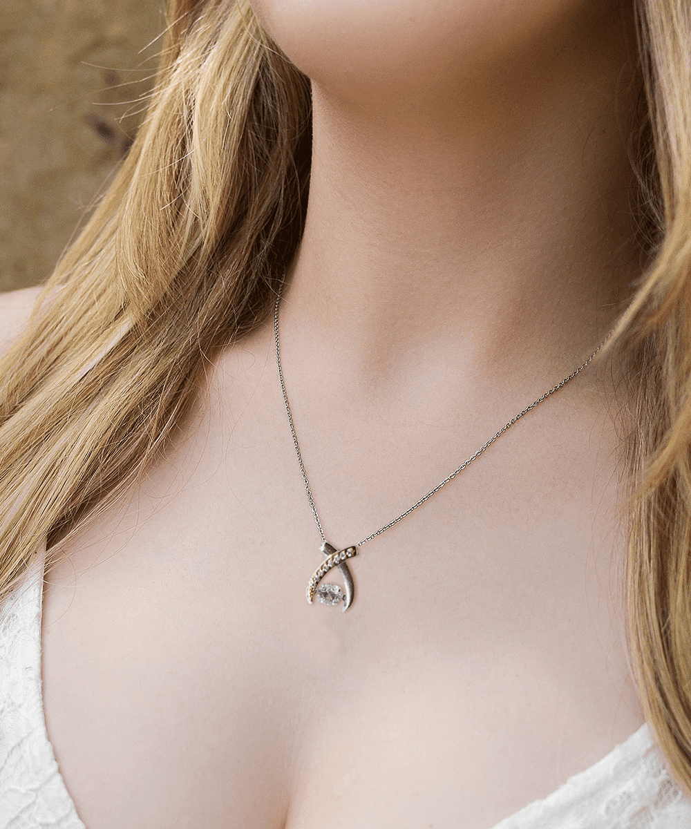 Sterling Silver Wishbone Necklace By Martha Jackson Sterling Silver |  notonthehighstreet.com