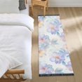 thumbnail image 3 of Yayeee Runner Rug for Bedroom 2'x6' Machine Washable Hallway Non Slip Mat, Pastel Flower Pattern, 3 of 8